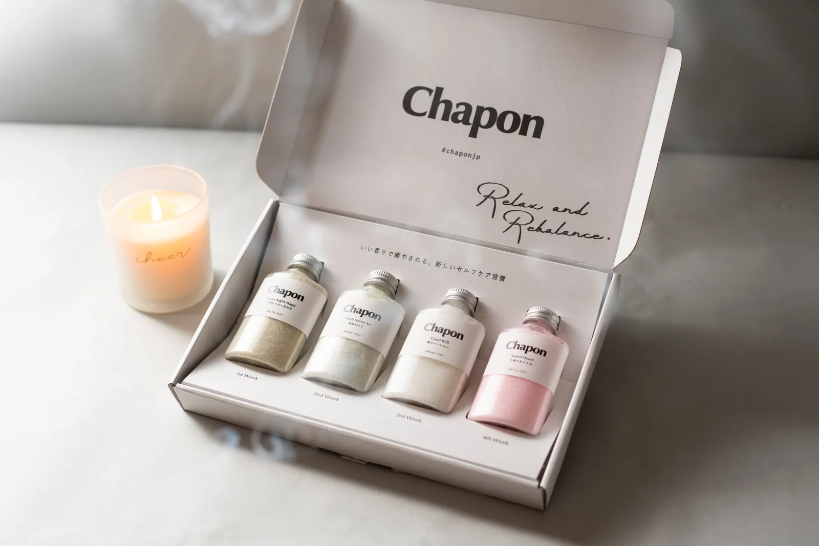 Chapon — 高級入浴剤ギフトブランド | Tokel